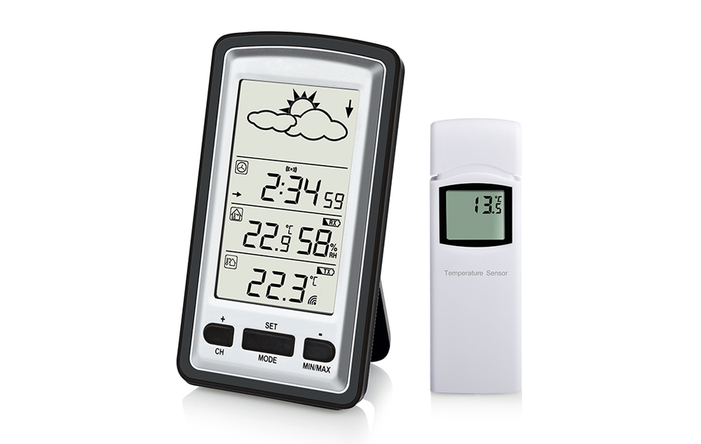 WH1280E Wireless Weather Station with Outdoor Temperature